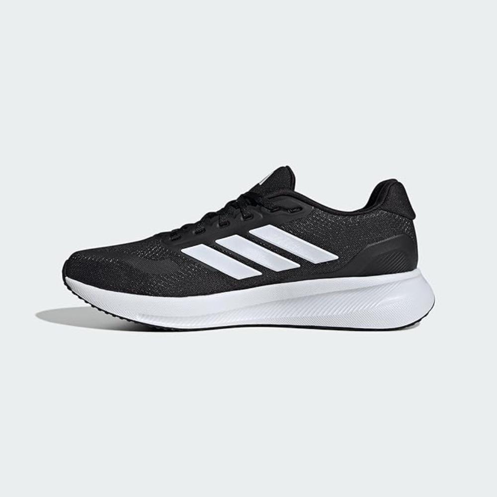 Adidas Runfalcon 5 Black White - Size 10, 10.5